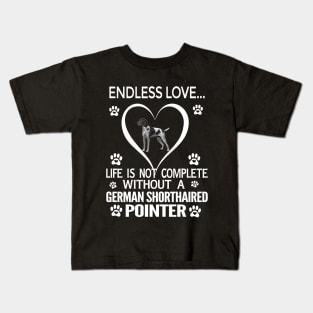 German Shorthaired Pointer Lovers Kids T-Shirt